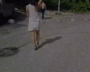AsianDreamX Public Outdoors Anal DP Masturbation