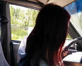 AsianDreamX CAR ANAL FISTING SQUIRT HANDLE FUCK