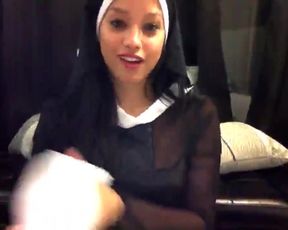 Abella Anderson nun webcam recording