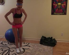 JennyBlighe - MY PERSONAL TRAINER FUCKED ME - 1080p in private premium video