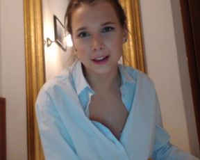 russian webcam model momiamhere striptease 2018.03.10