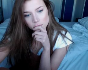 russian webcam model momiamhere striptease 2018.02.25