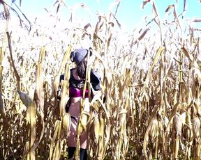 Eevee Frost Masturbating In A Park On A Sunday in private premium video