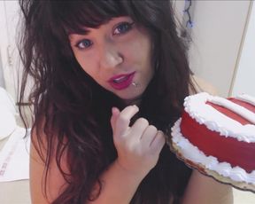 CarmitaBonita Birthday Cake Twerking in private premium video