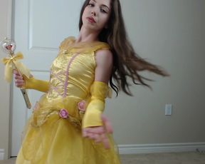 Lilcanadiangirl Lonely Princess Belle in private premium video