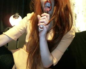FloraBathory - Glass Dildo Orgasms in private premium