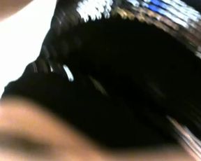 no name girl showup public tease