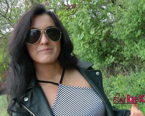 Lola Rae UK - Sex-outside-with-two-guys private premium video