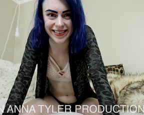 AnnaTyler emo girlfriend wants to help you cum