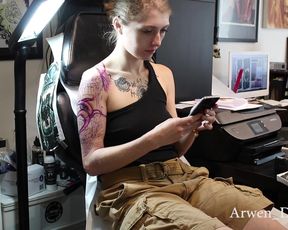 Arwen Datnoid - my shoulder tattoo