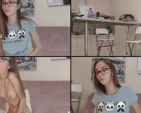 TopSkinny pet my pussy in free cam recording 2018-09-09_180153
