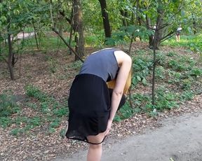 Wishlist03 - Public park flashing and masturbation, pussy licking and orgasm_1080p private premium video