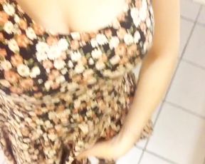 smolpupper - public bathroom masturbation
