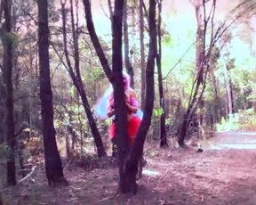 SecretCrush - Cute Fairy Seduces Stranger In Public Forest & Gives Glitter Anal Creampie! private premium video