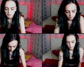 Doll_Tattoo kitty was so wet and creaher on her big dildo in free cam recording 2018-09-13_210311