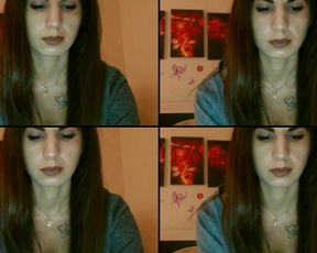 CutieOlga big pink dildo and hitachi wand make me scream in pleasure in free cam recording 2018-09-13_075343