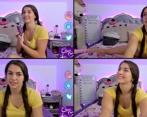 Chroniclove stipping out of her bikini and pounding pussy with a toy in cam recording 2018-09-11_074007