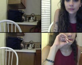 Babykittenxxx cumming all over her dildo in free cam recording 2018-09-14_071733