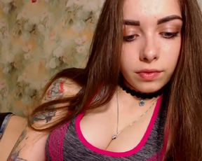 gorgeous babe amazing body titty flash dildo hot pussy