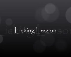 Licking Lessons