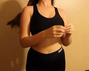 Perfect natural tits