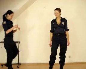 Cop frisking practice