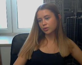 Very shy blonde