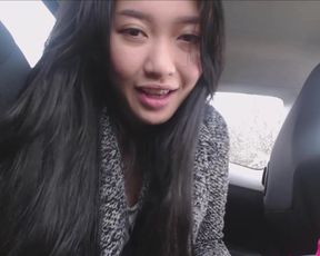 MissReinaT - Horny In My Car