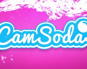 Lana Rhoades toys herself in a public recording