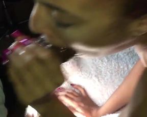 Sasha Banks Lookalike Sucks Dick