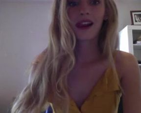 gorgeous blond blue hot little tits sexy body