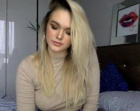 beautiful blond titty tease