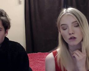 Young russian couple