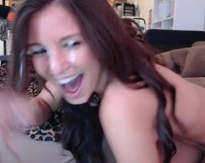 beautiful sis gets huge cum cumshot facial