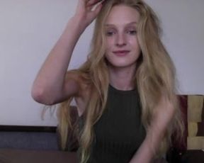 blonde beauty hot pink tease