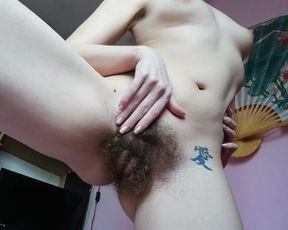 Playing with my Extreme Hairy Bush