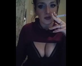 Miss Rebel Rose Silent Thanksgiving Sensual Hottest Flirty Smoking Fetish
