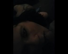Cum Shot all over my Face after Sucking Daddy's Dick