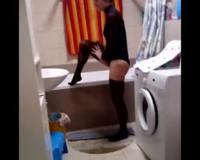 Shower Striptease