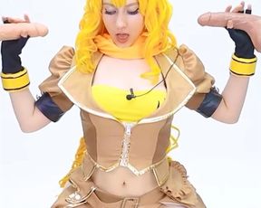 Lana Rain - RWBY - Yang Xiao Long VS The White Fang