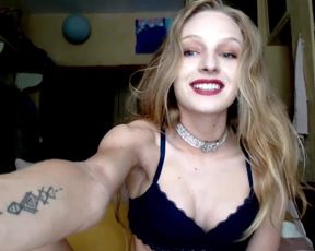 hairy pussy legs spread blond beauty