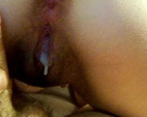 Massive Creampie in my Tight Pussy