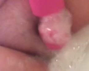 Teasing my Fat Pussy in the Bath Snapchat- ArdenJadeFree