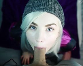 Daddy Filling my Mouth Full of Cum