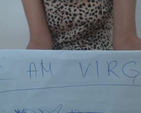 Close up of a Tiny little Virgin Pussy!