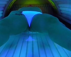 HIDDEN CAM MASTURBATION PUBLIC SOLARIUM WITH TOY