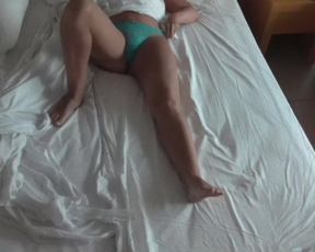 HIDDEN CAM IN HOTEL ROOM CAUGHT MASTURBATION