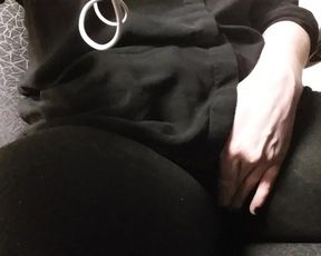 Rubbing my Pussy at my Desk