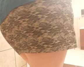 Young Office Upskirt Tight Pinky Pussy