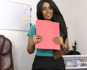 Slutty Indian Secretary Roleplay POV in Tamil